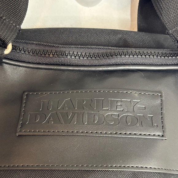 Harley Davidson Black Side Car Bag - Picture 2 of 8